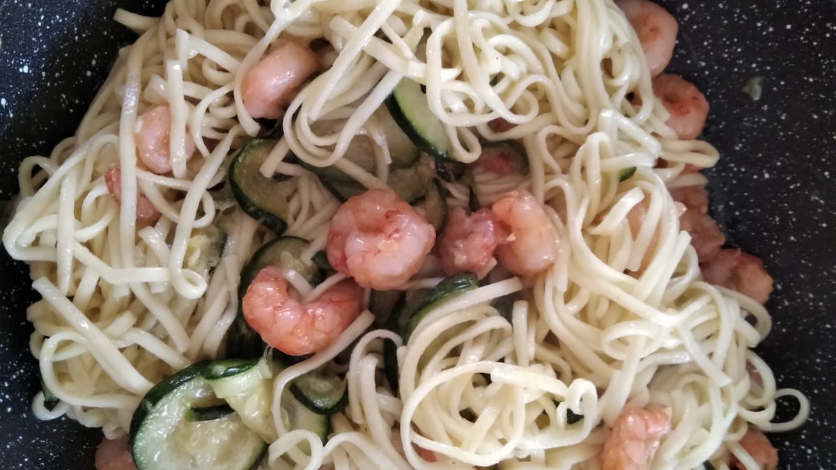 Noodles saltati in padella